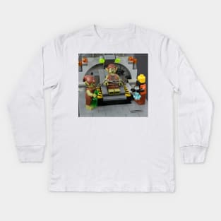 Minifigure Goblin and Mad Scientist Kids Long Sleeve T-Shirt